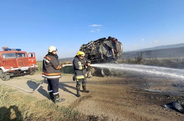 Starčevački vatrogasci dežurali tokom žetve: Dve intervencije u ataru, bez povređenih